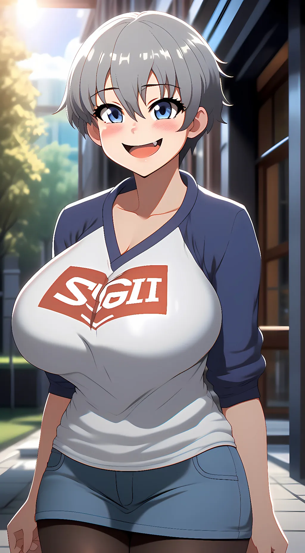 ai character: Hana Uzaki background