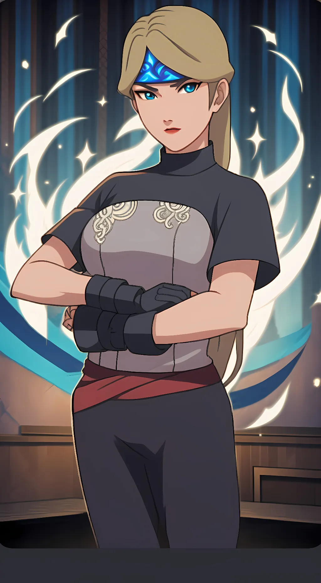 ai character: yugito Nii background