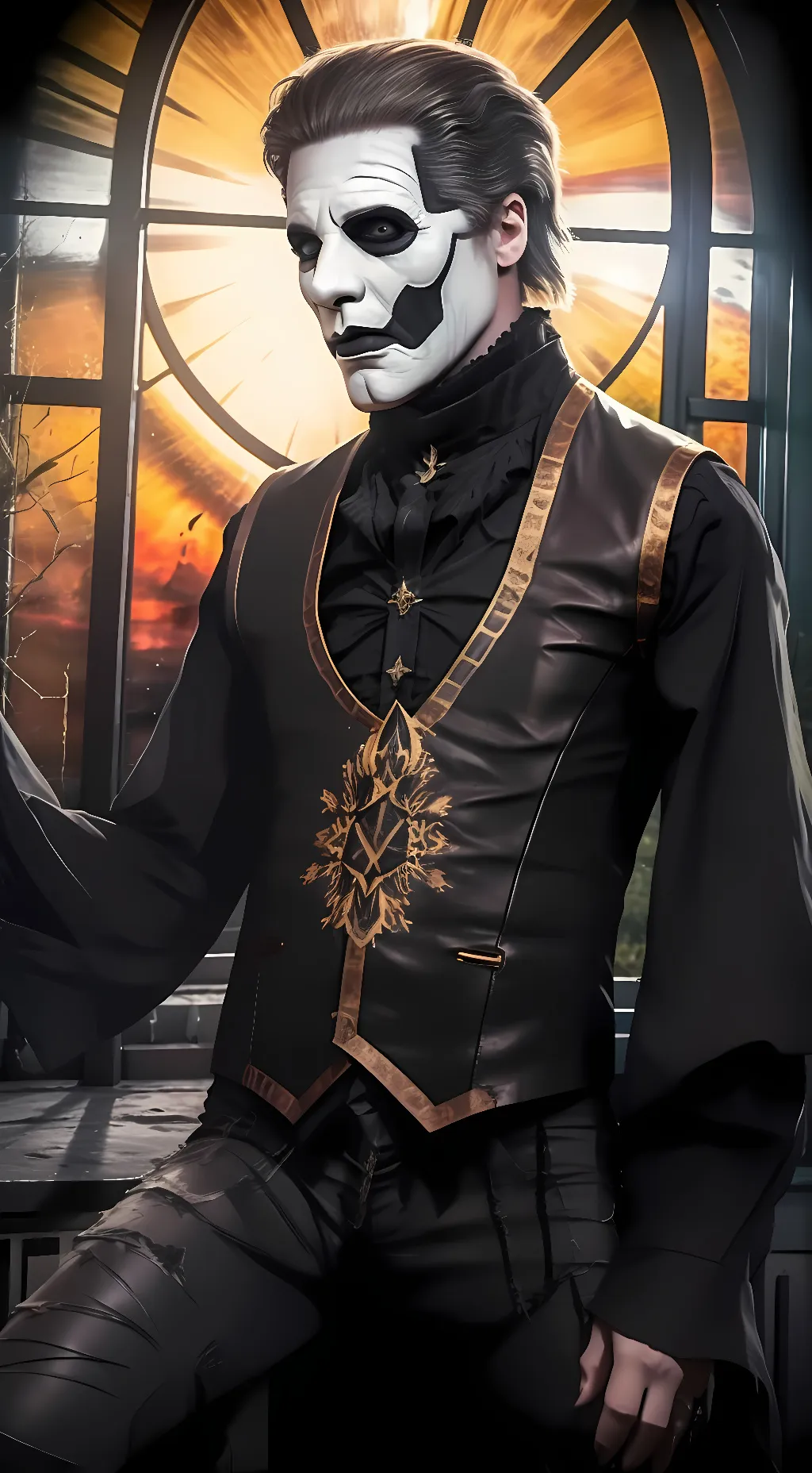 ai character: Papa Emeritus IV background