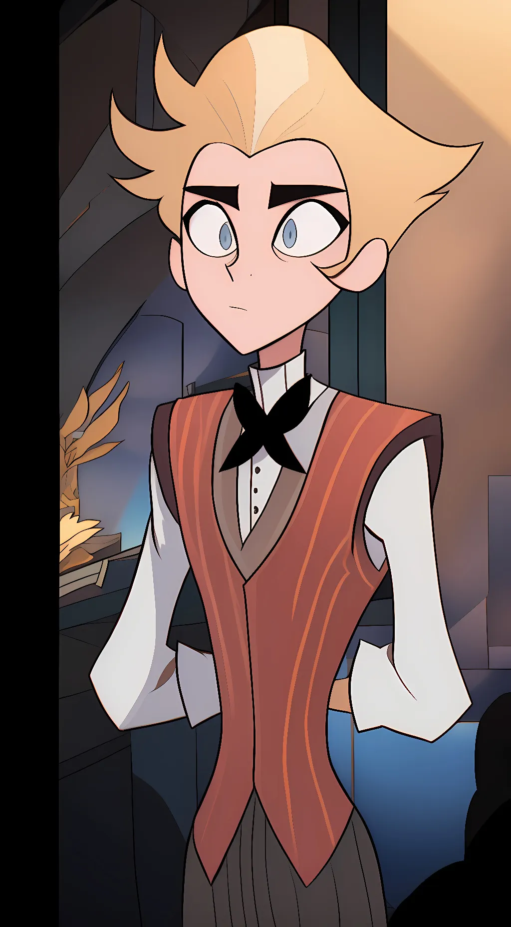 ai character: Lucifer  background