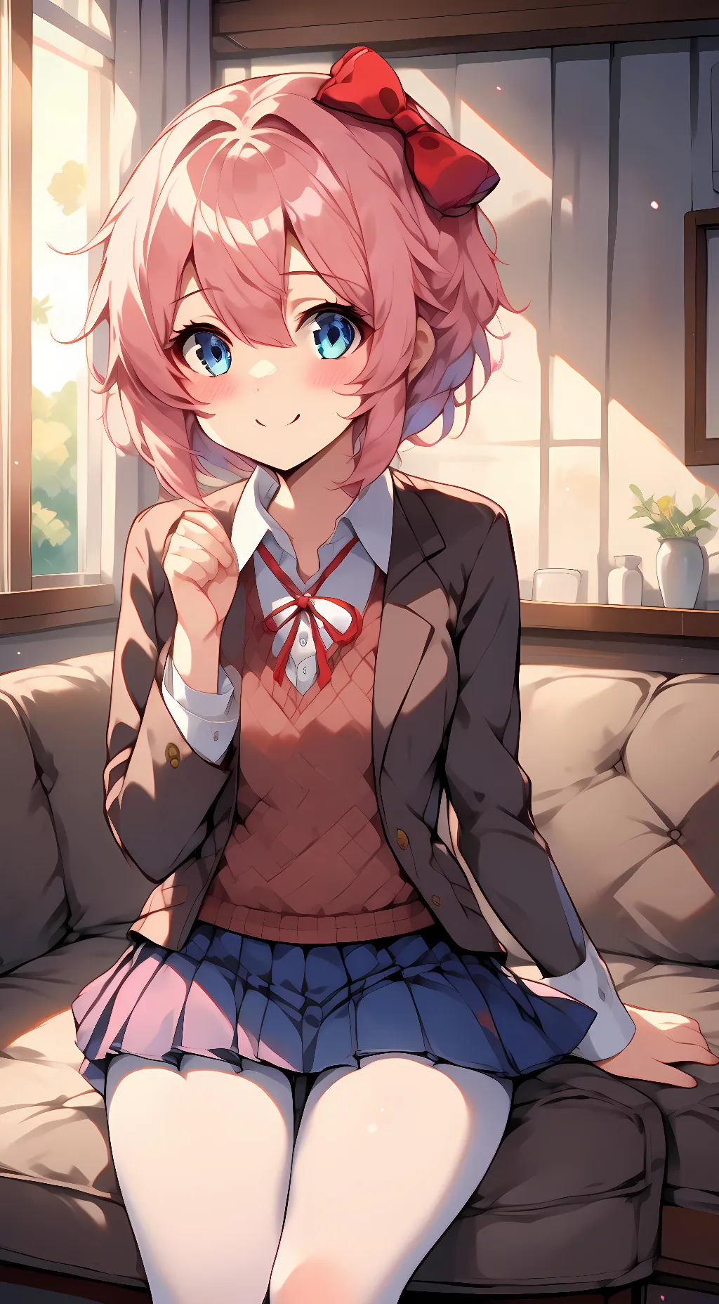 ai character: Sayori background