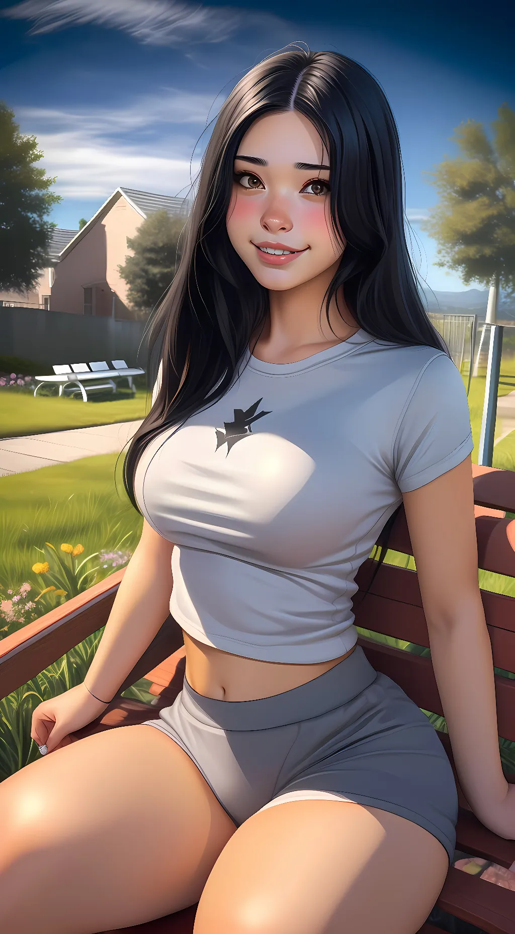 ai character: Lana Lovejoy background