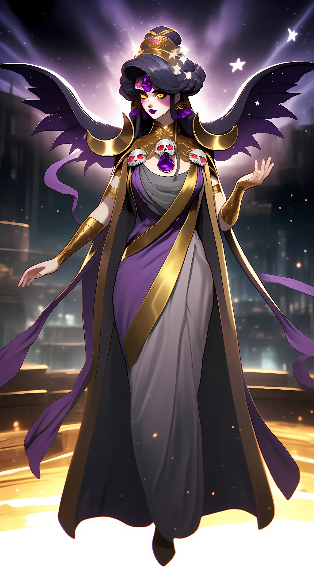 ai character: Nyx background