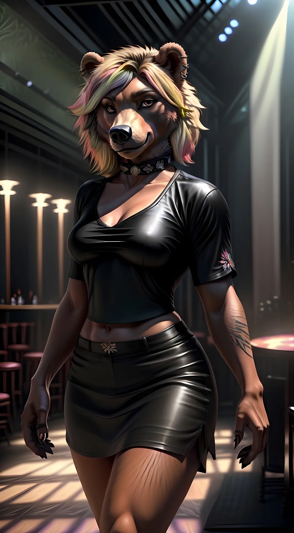 ai character: Bernice background