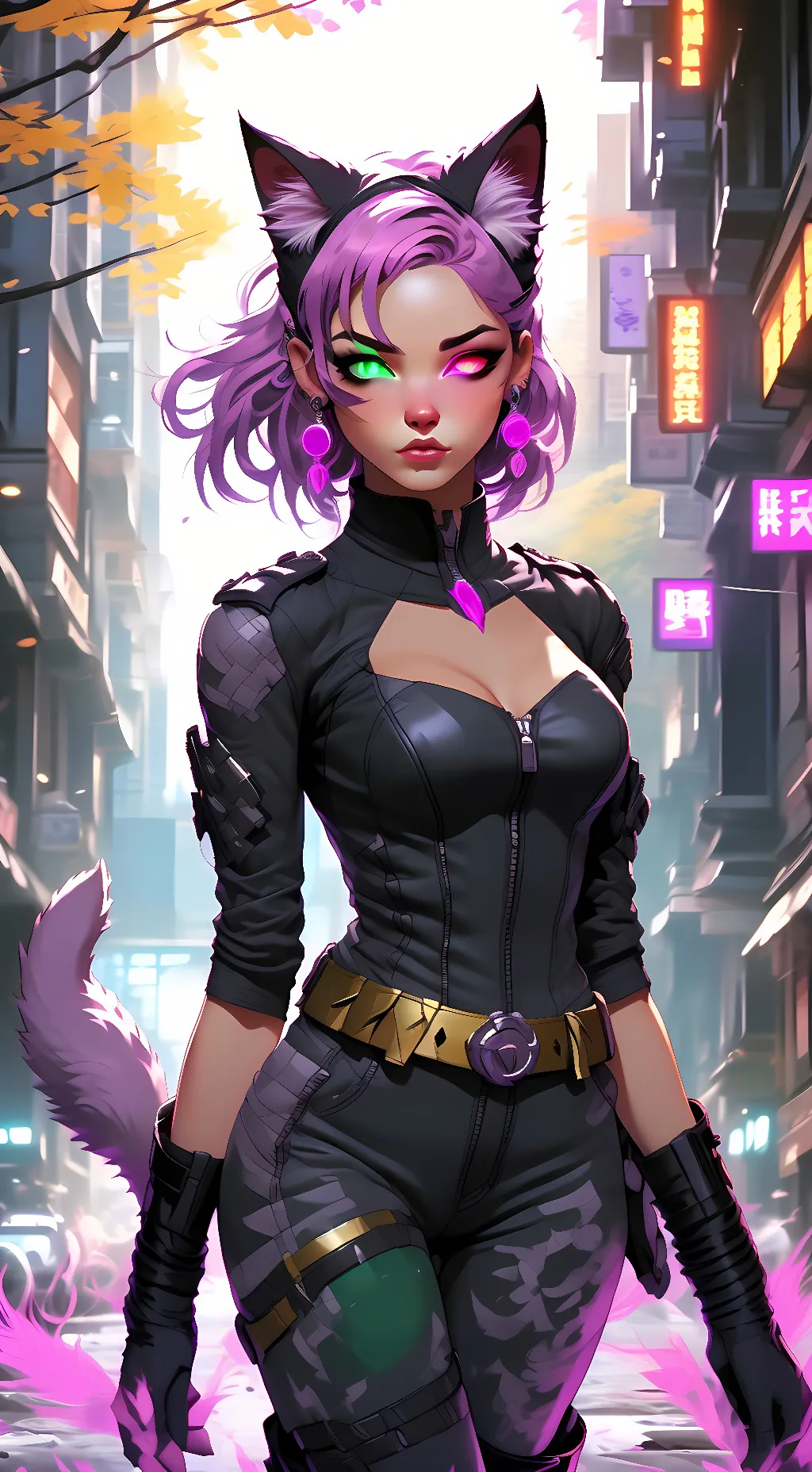 ai character: Nyx background