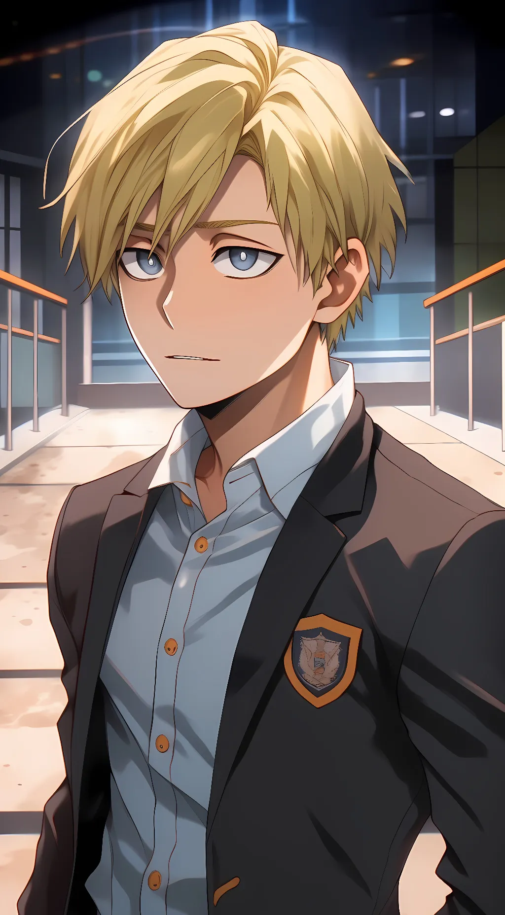 ai character: Neito Monoma  background