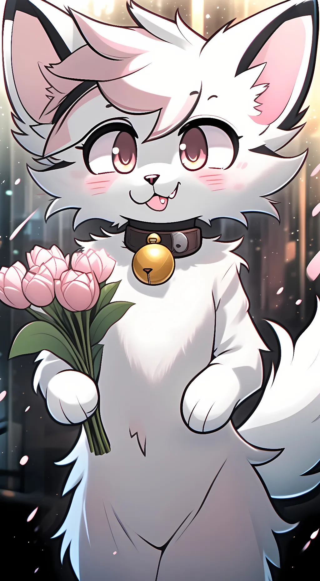 ai character: Boykisser background