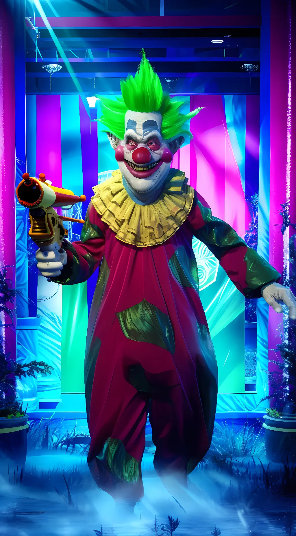 ai character: Killer KlownsFOS background