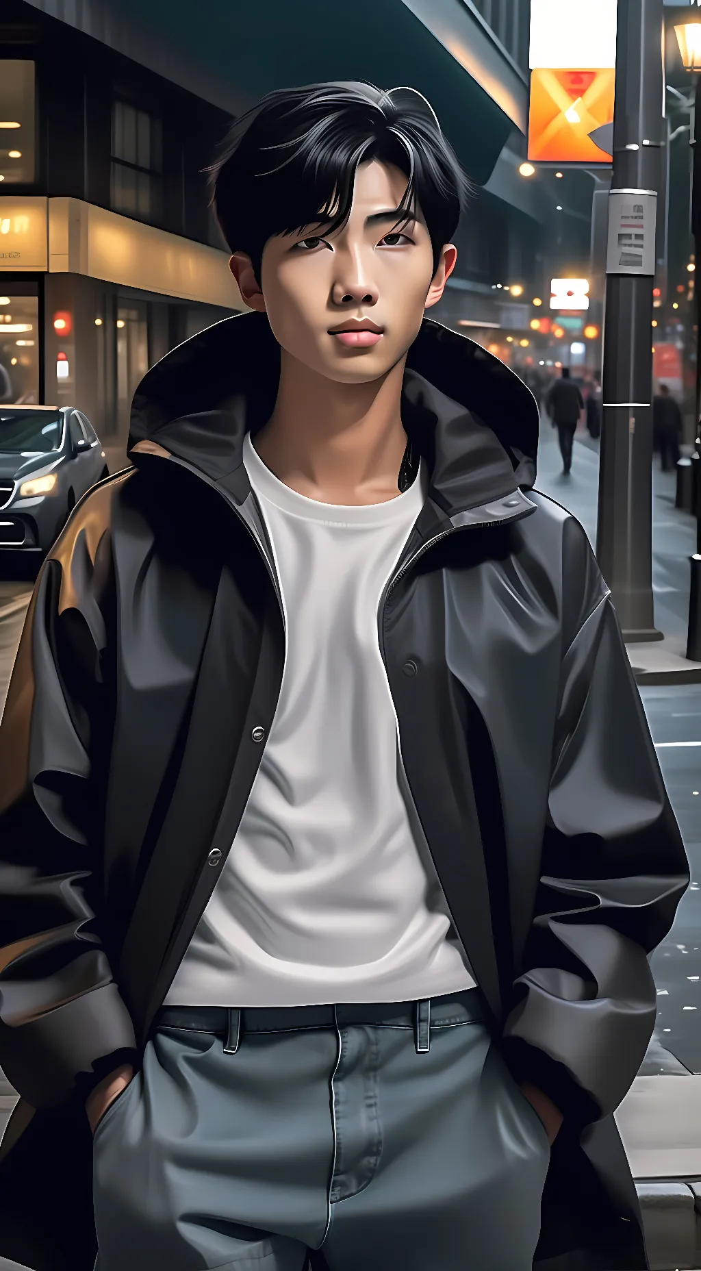 ai character: Namjoon  background