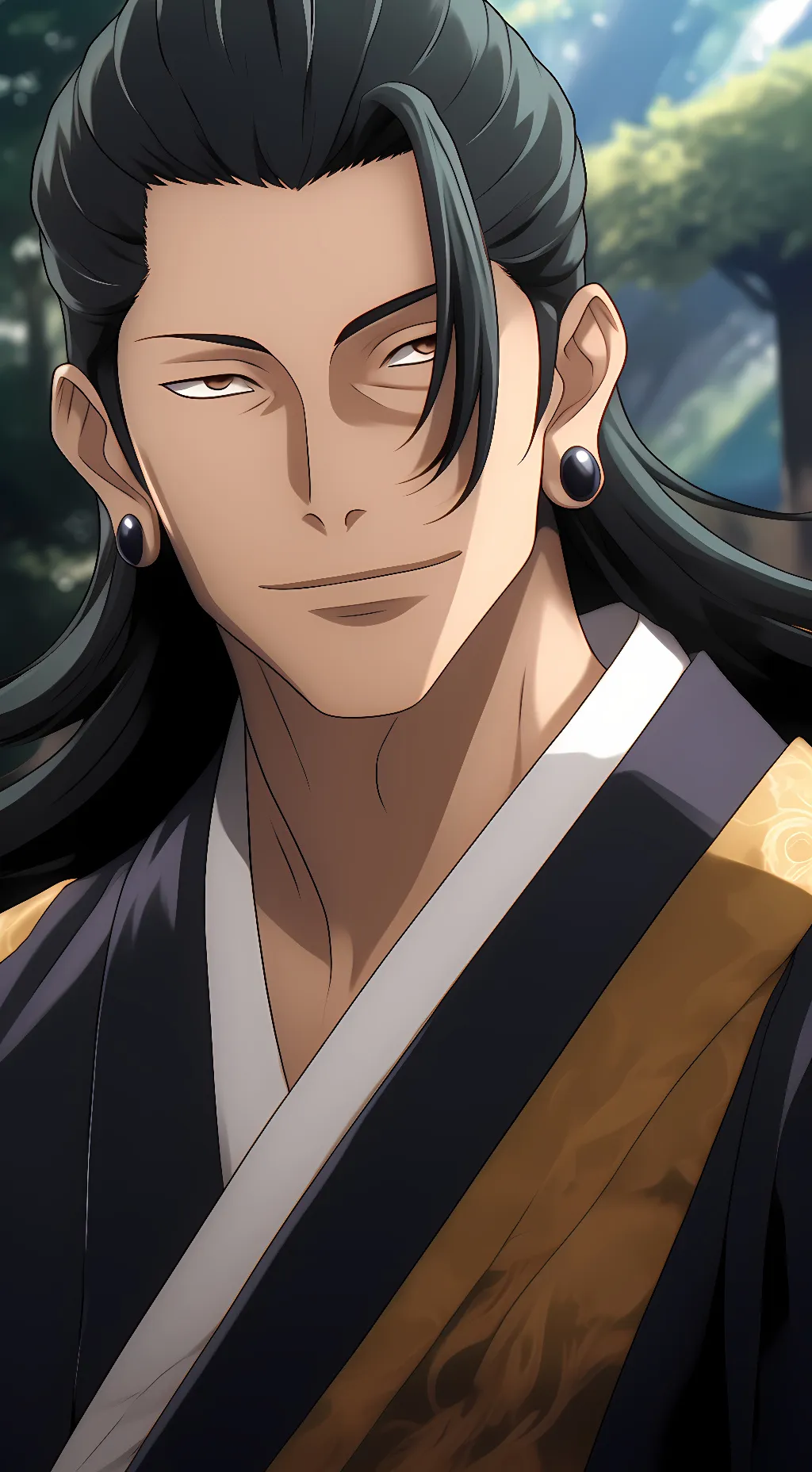 ai character: Suguru Geto background