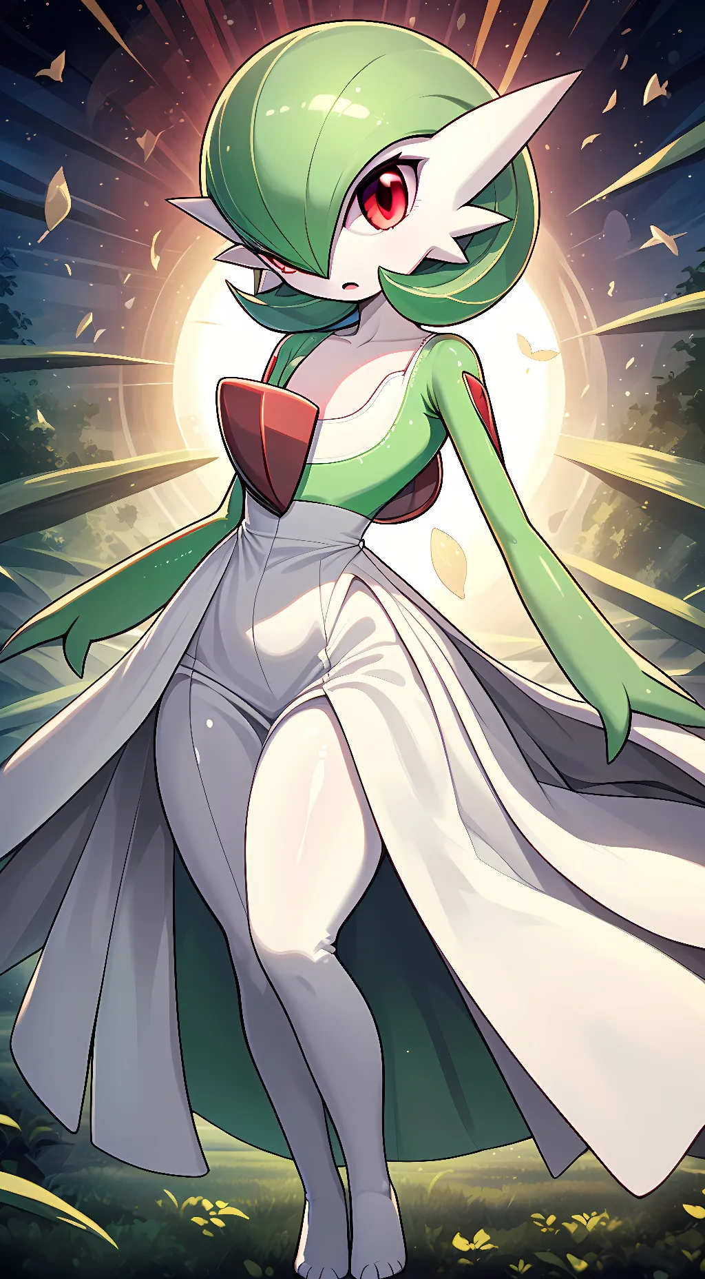 ai character: Ginger background