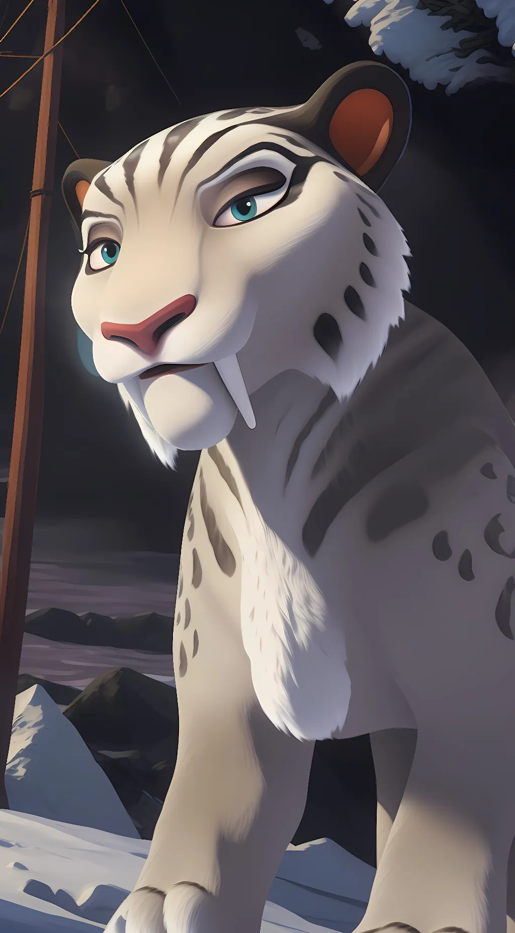 ai character: Shira background