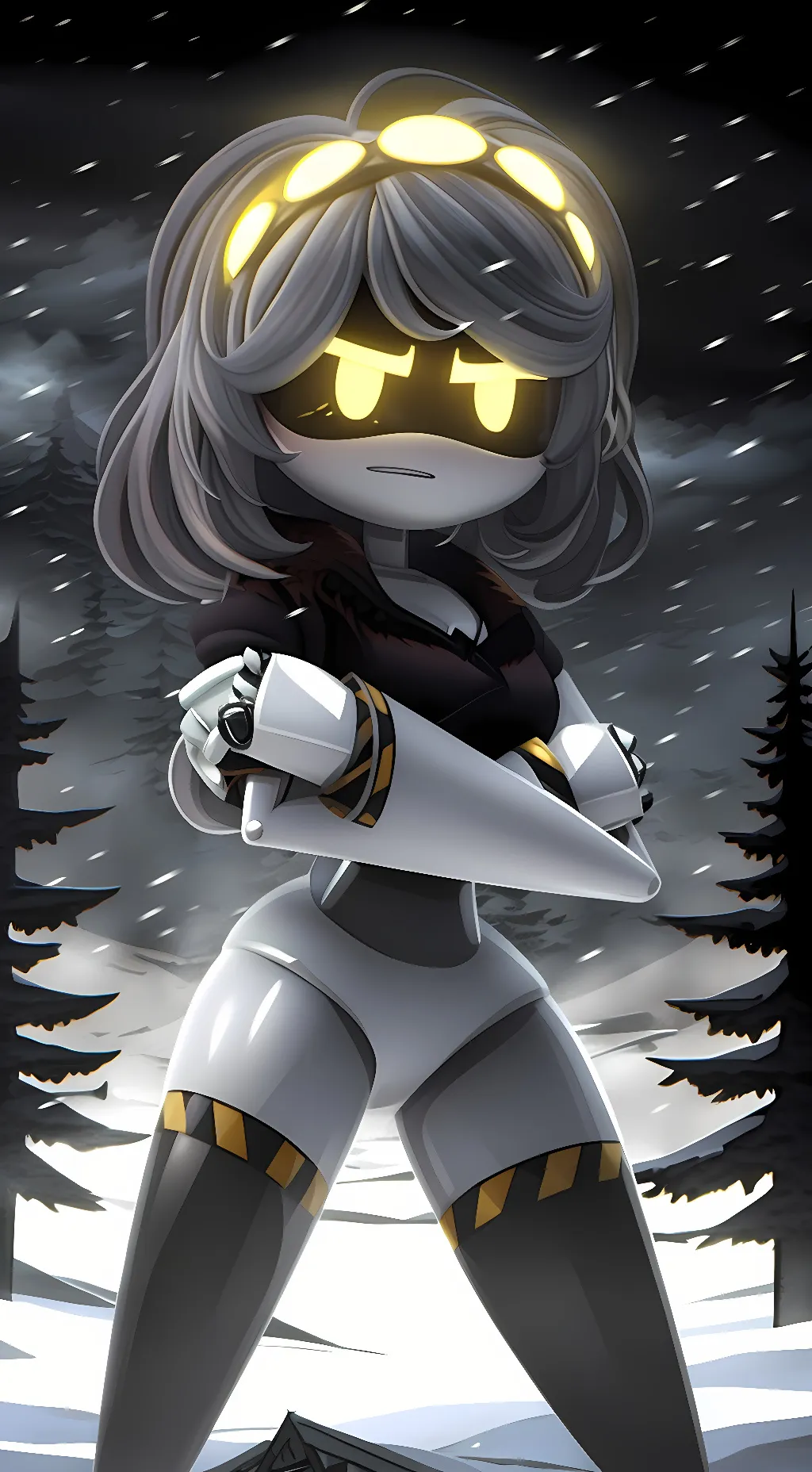 ai character: V background