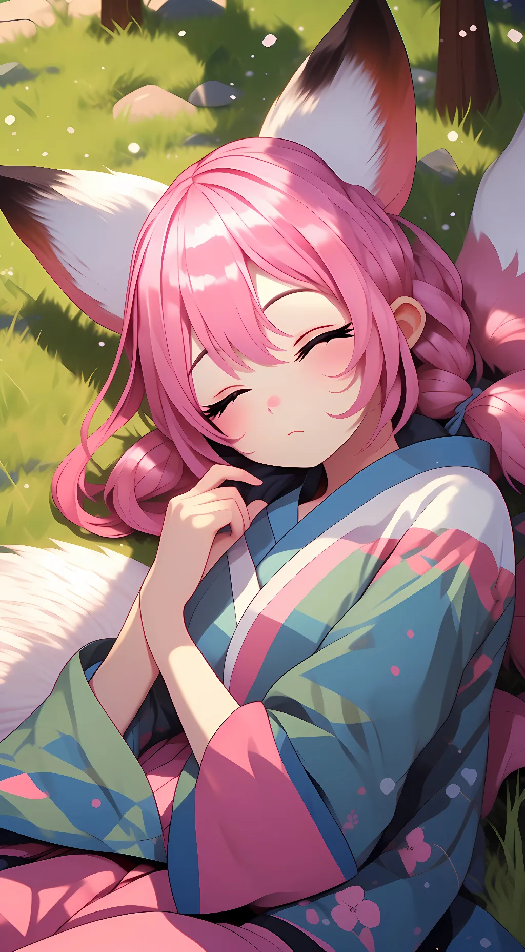 Talkie AI - Chat with Sleeping Kitsune 