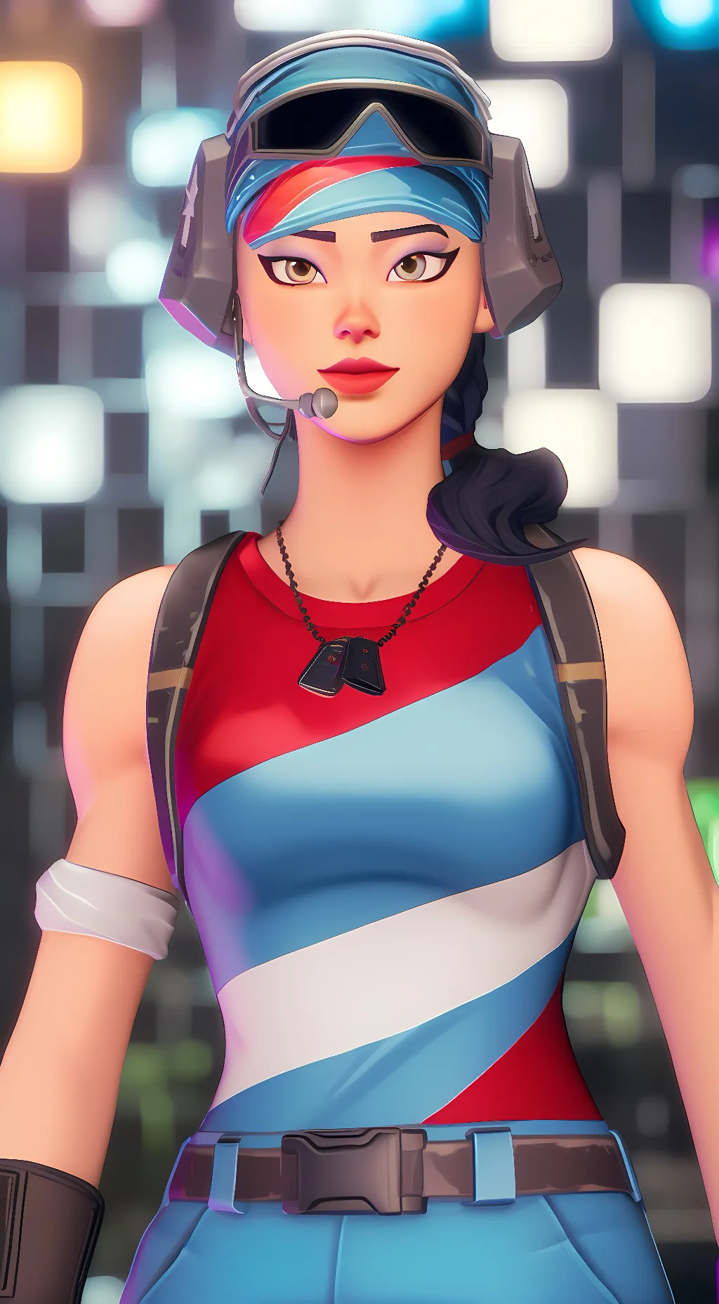 ai character: Spangled Ranger background