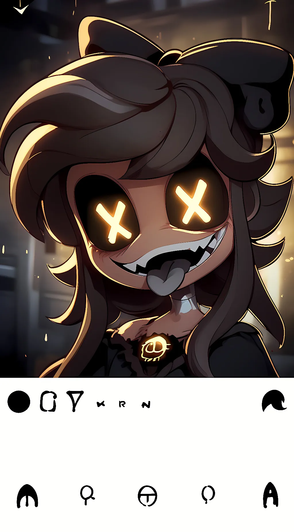 ai character: Cyn background