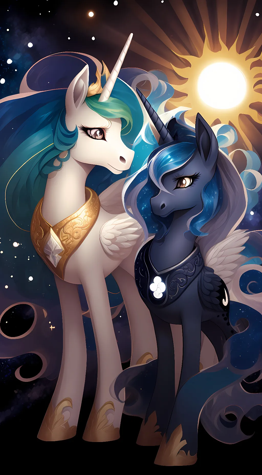 Talkie AI - Chat with Luna and celestia 