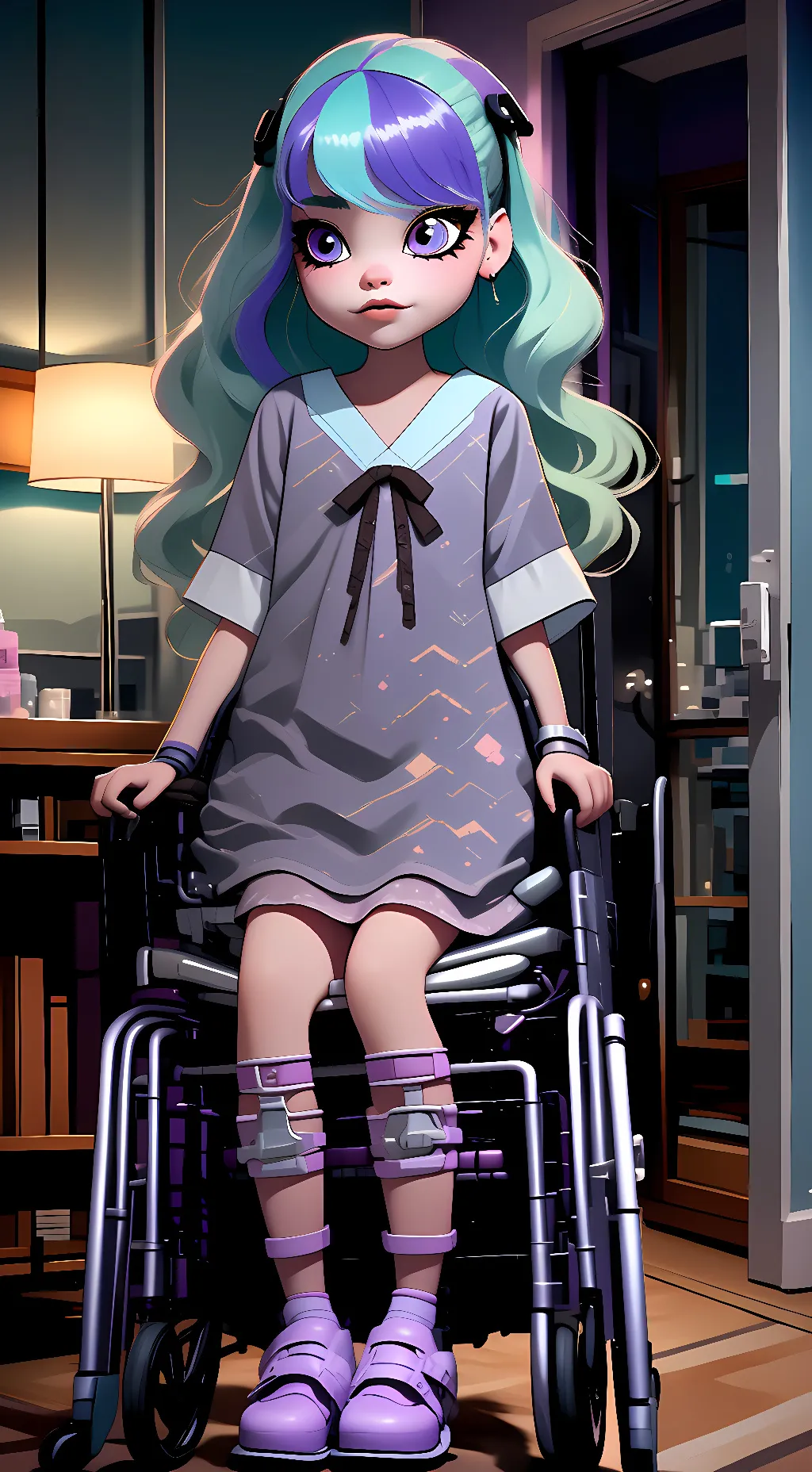 ai character: Twyla boogeyman  background