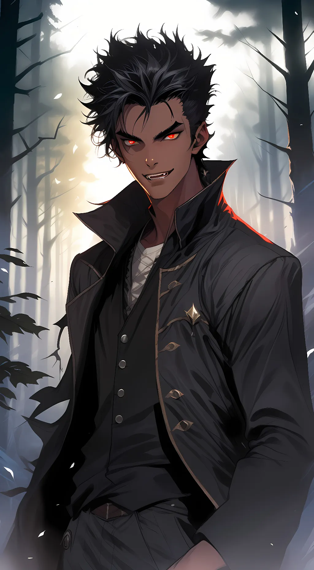 ai character: Ethan  background