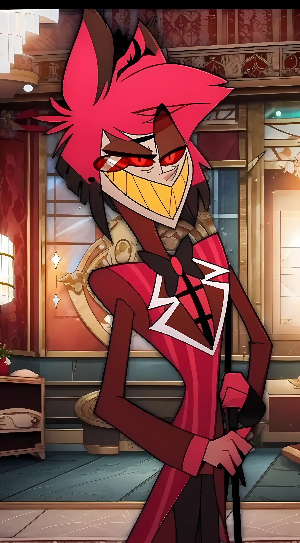 ai character: Alastor  background