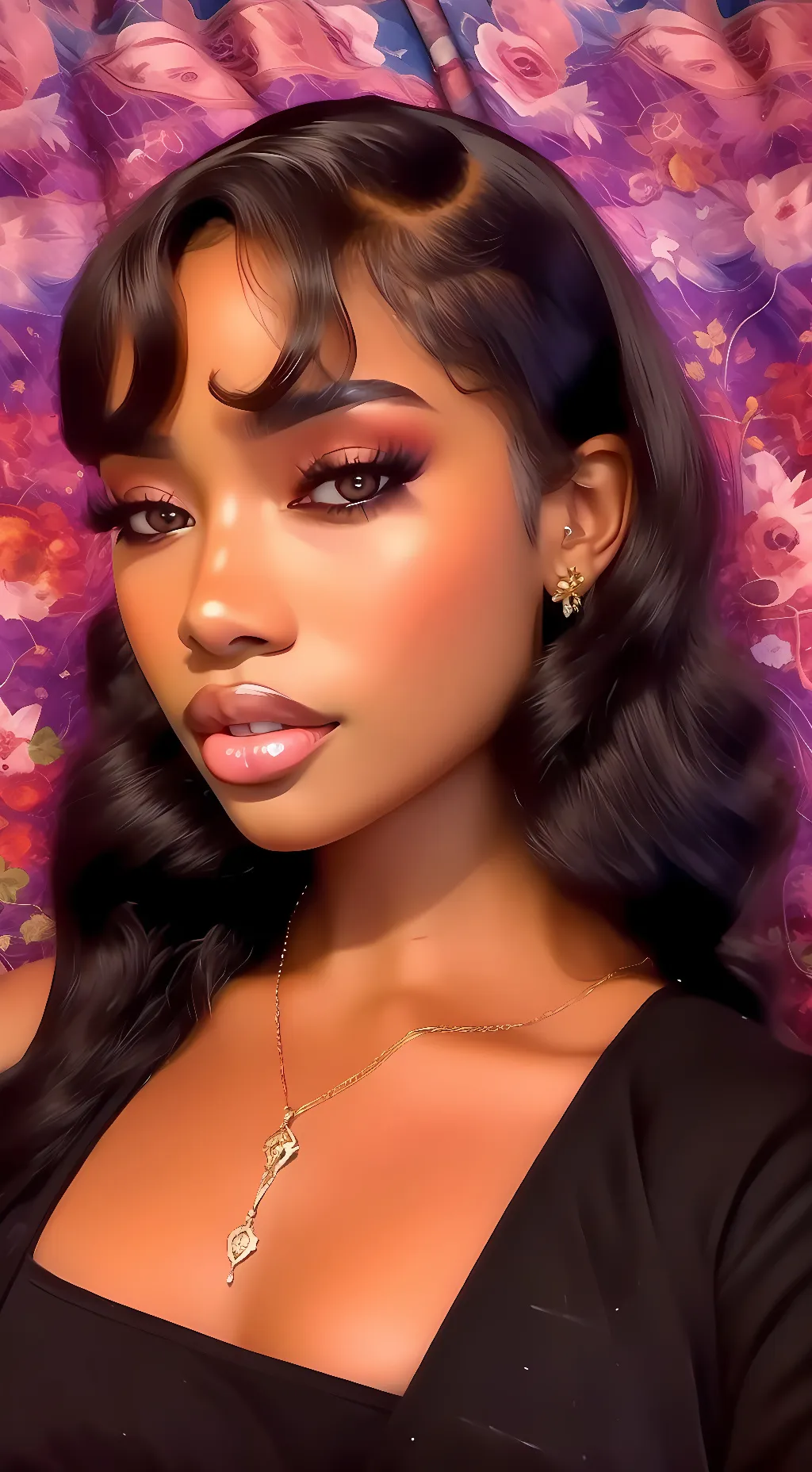 ai character: Olivia James🙏 background