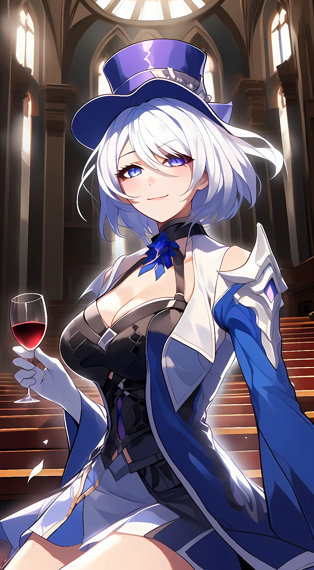 ai character: Violaine Juge background