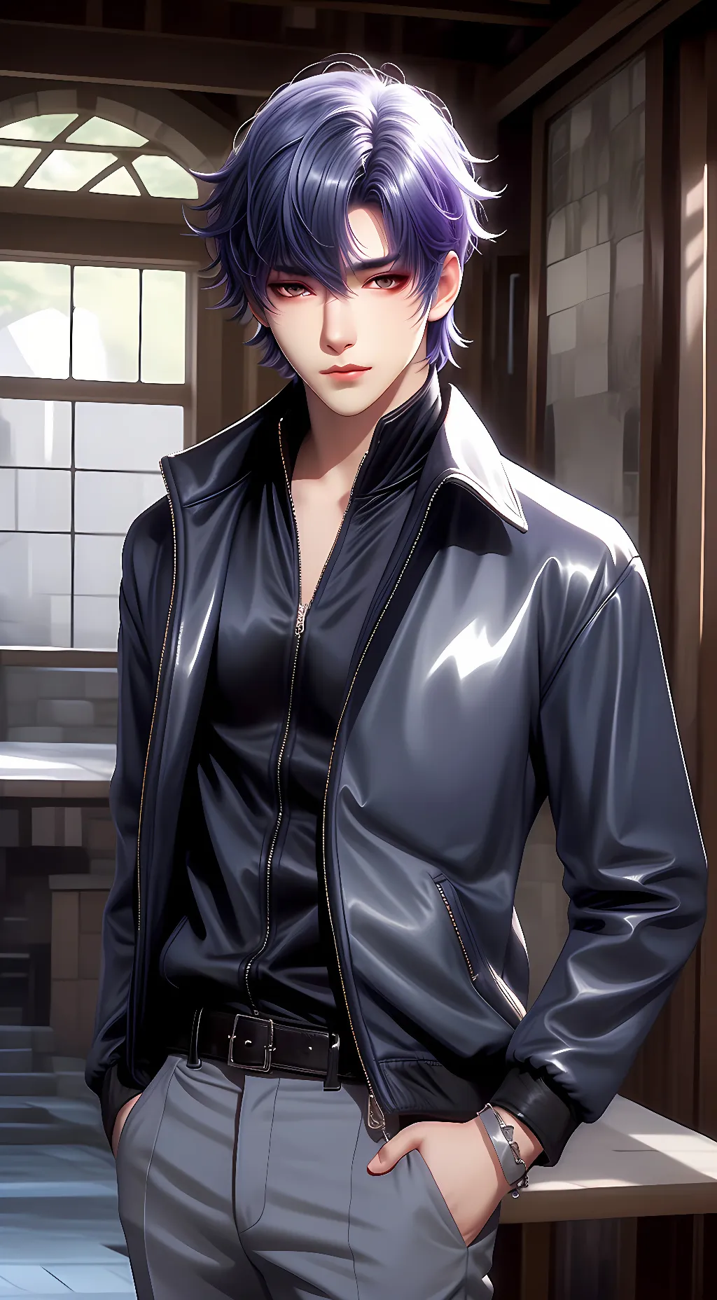 ai character: 陆百里 background