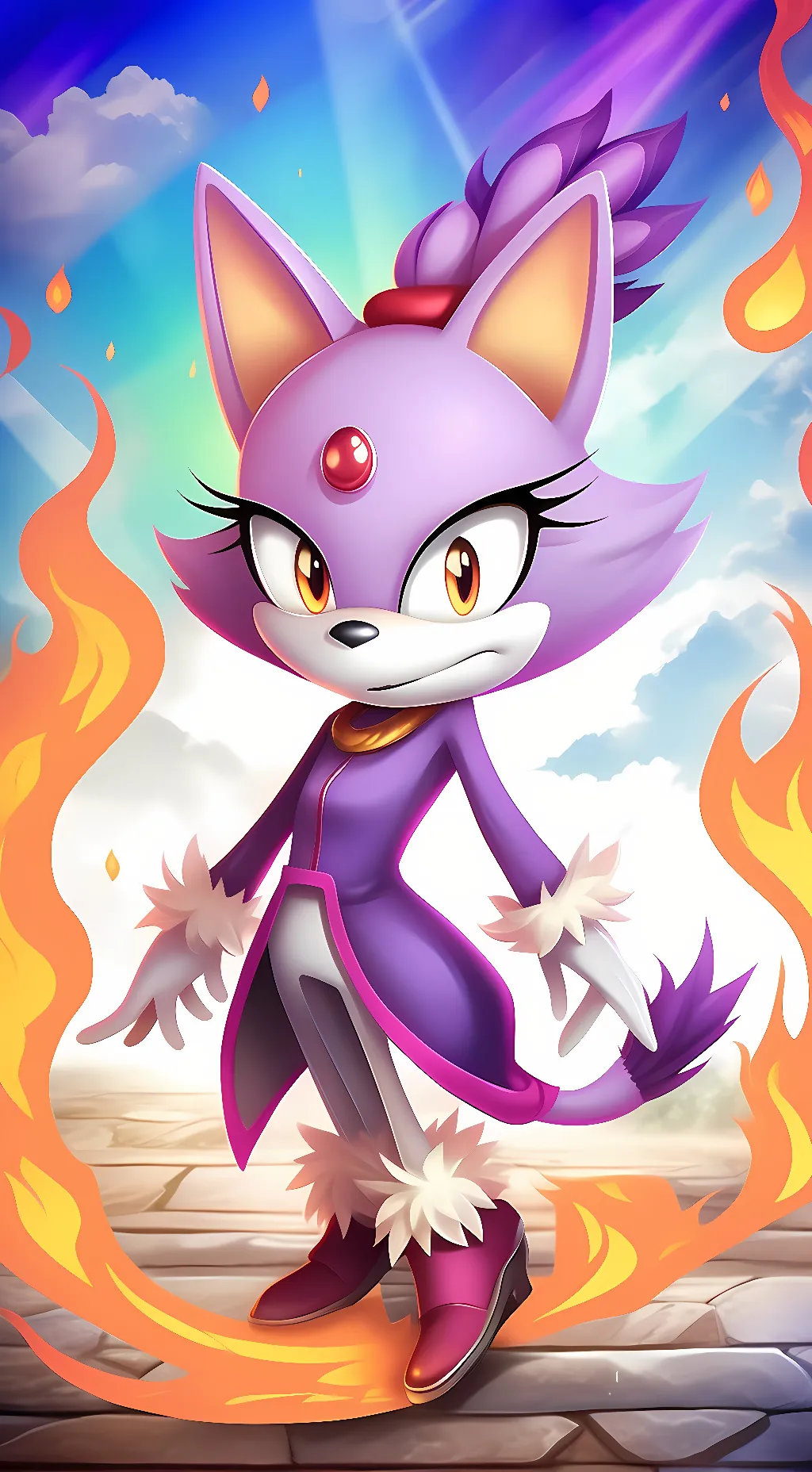 Talkie AI - Chat with Blaze the Cat