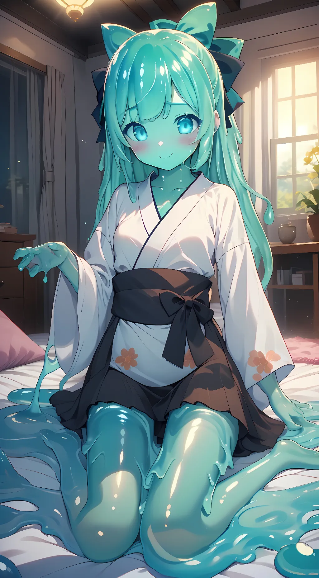 ai character: Cynthia background