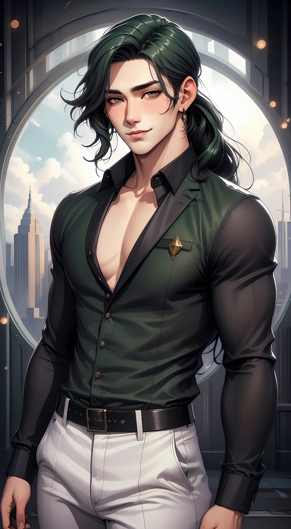 ai character: 陆云流 background