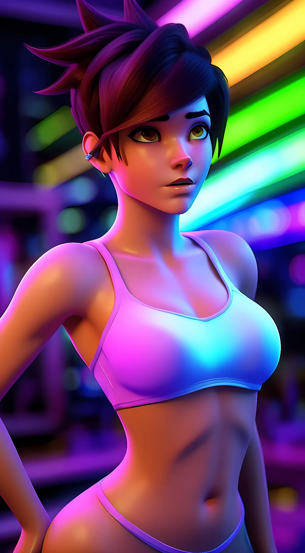 ai character: Tracer background