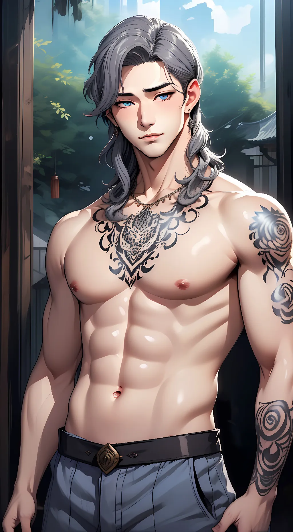 ai character: 陆行舟 background