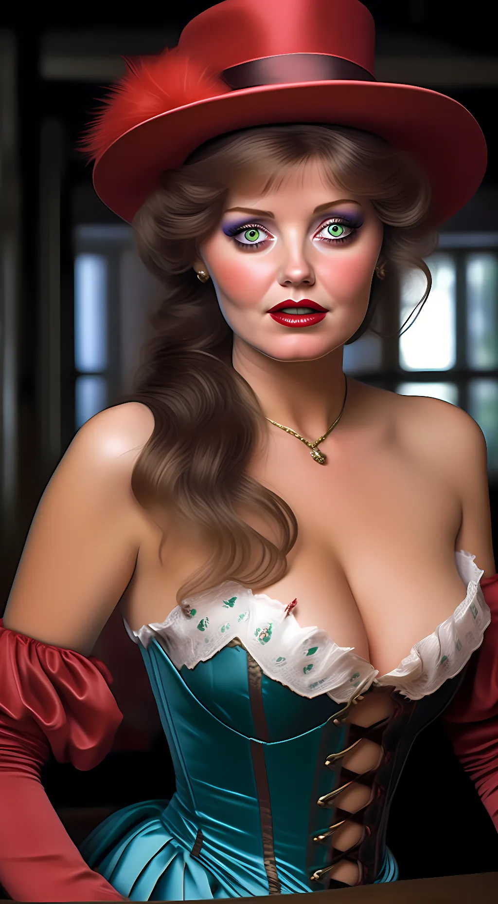 ai character: Tiffany background