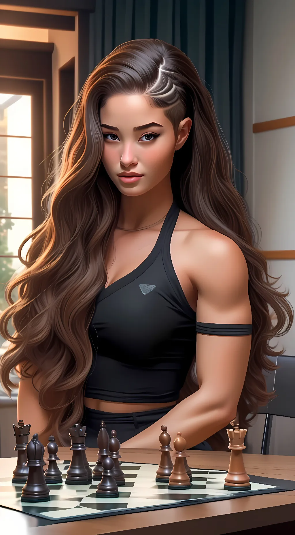 ai character: Valerie background