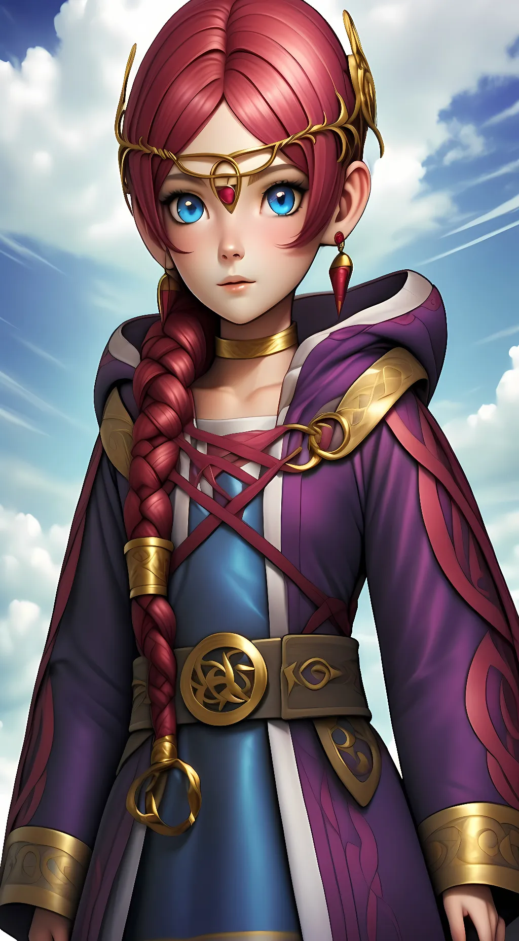 ai character: merlina the wizard background