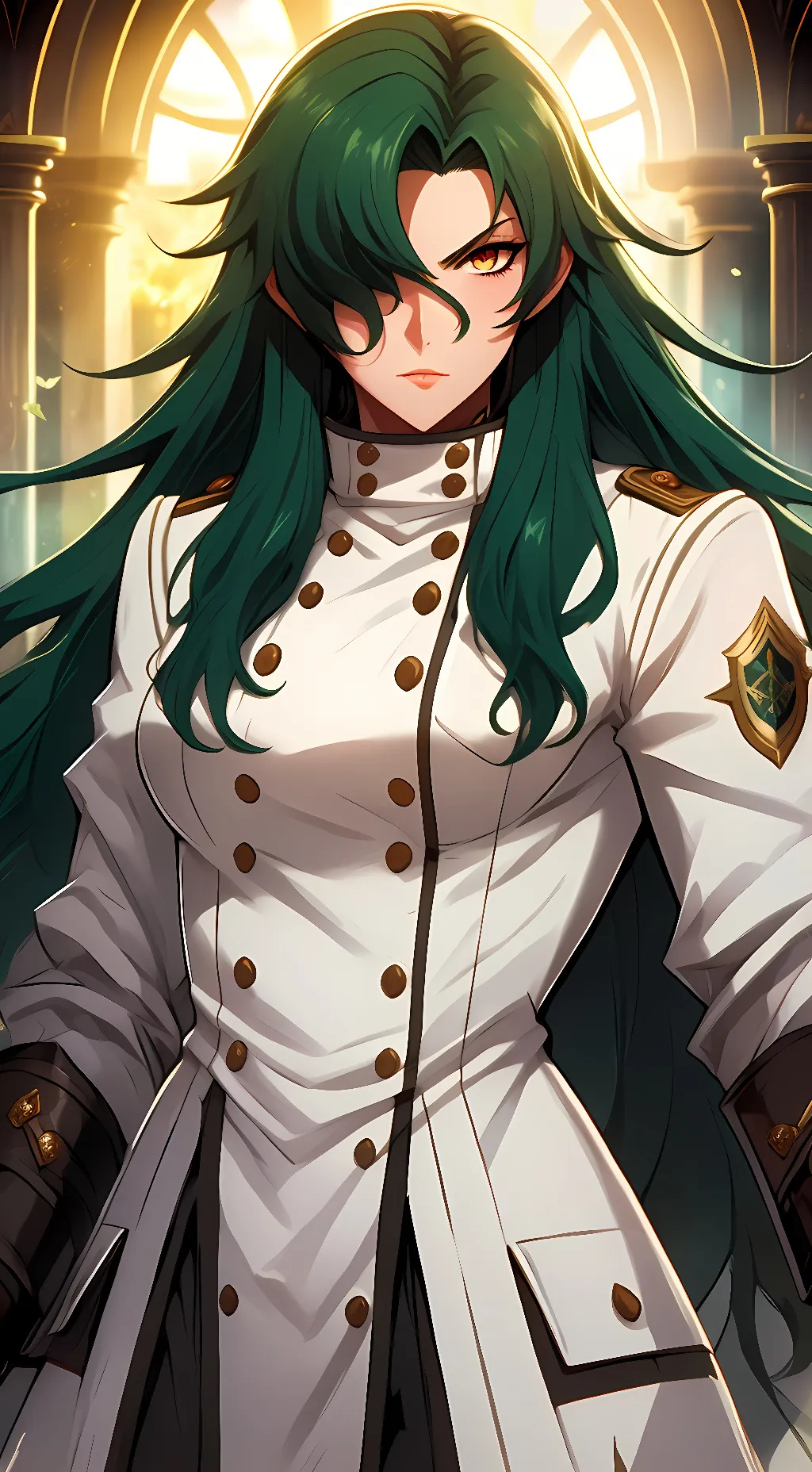 ai character: Rose background