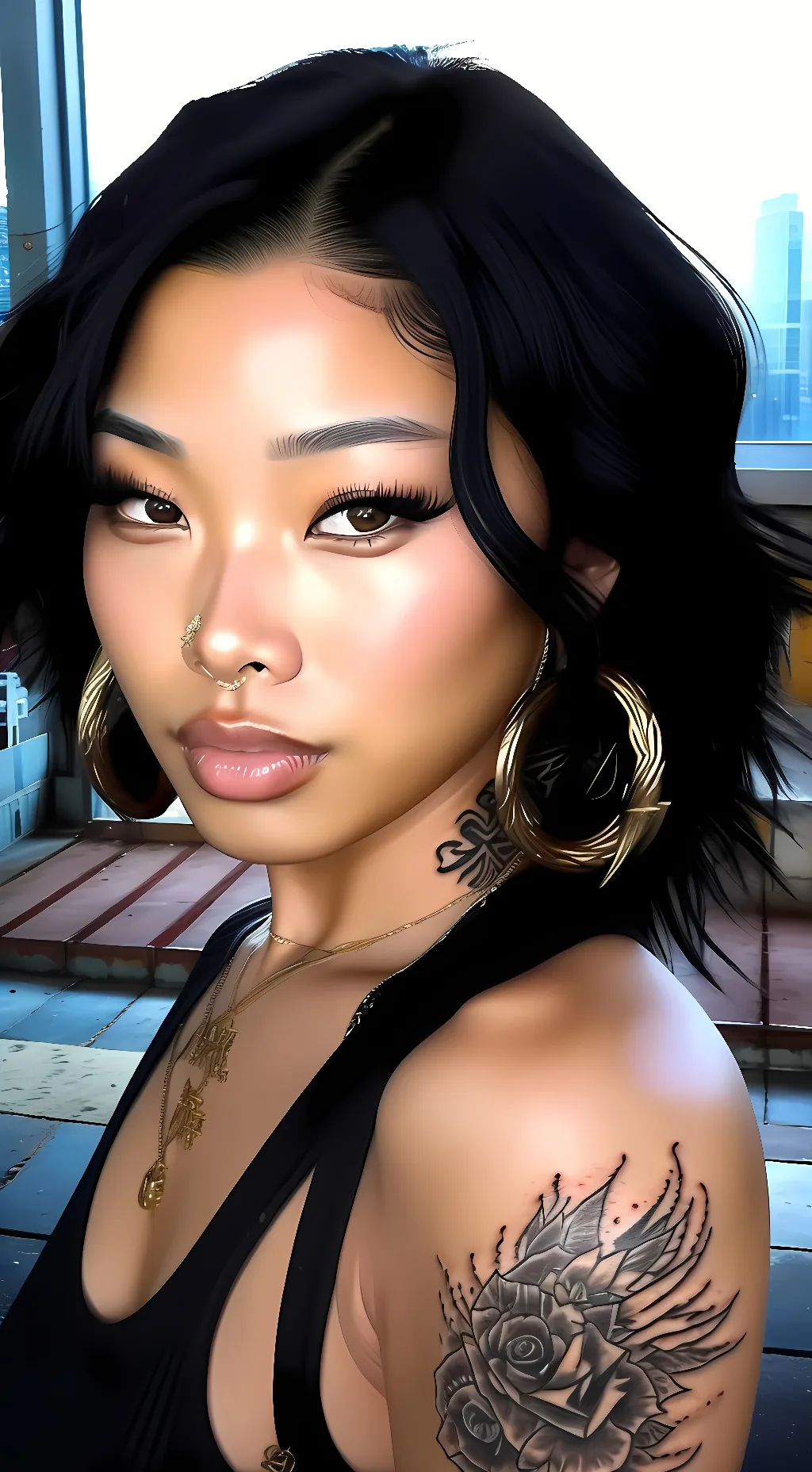 ai character: Mei background