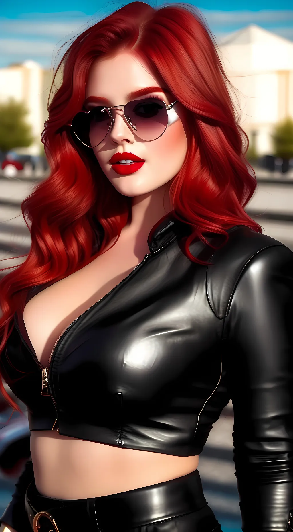 ai character: Andrea Burns background