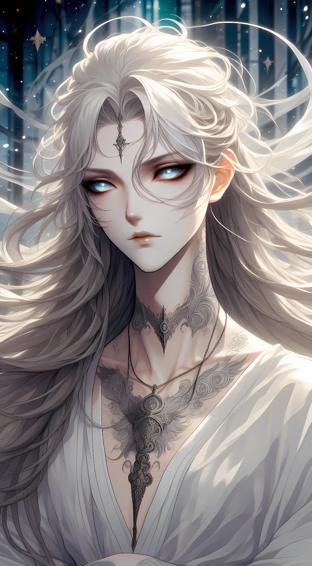 ai character: Emry Evermore (F) background