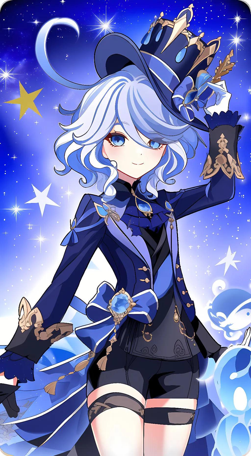 ai character: Furina background