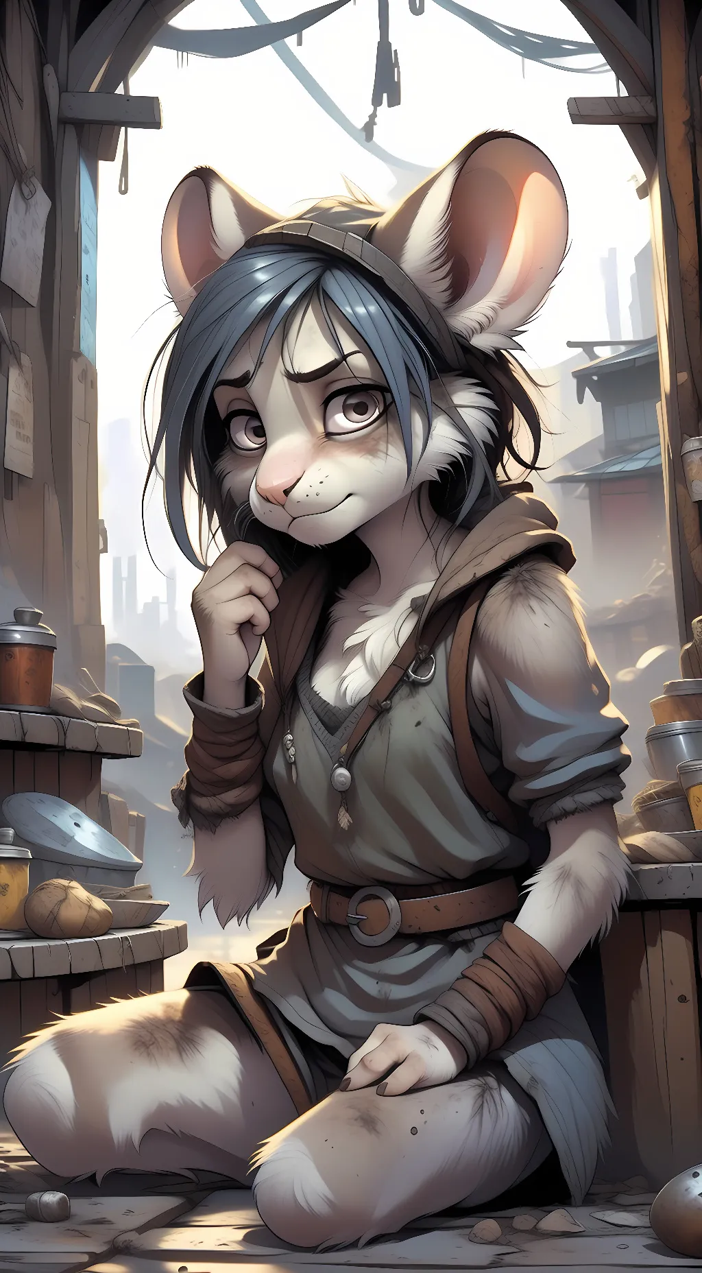 ai character: Larhata background