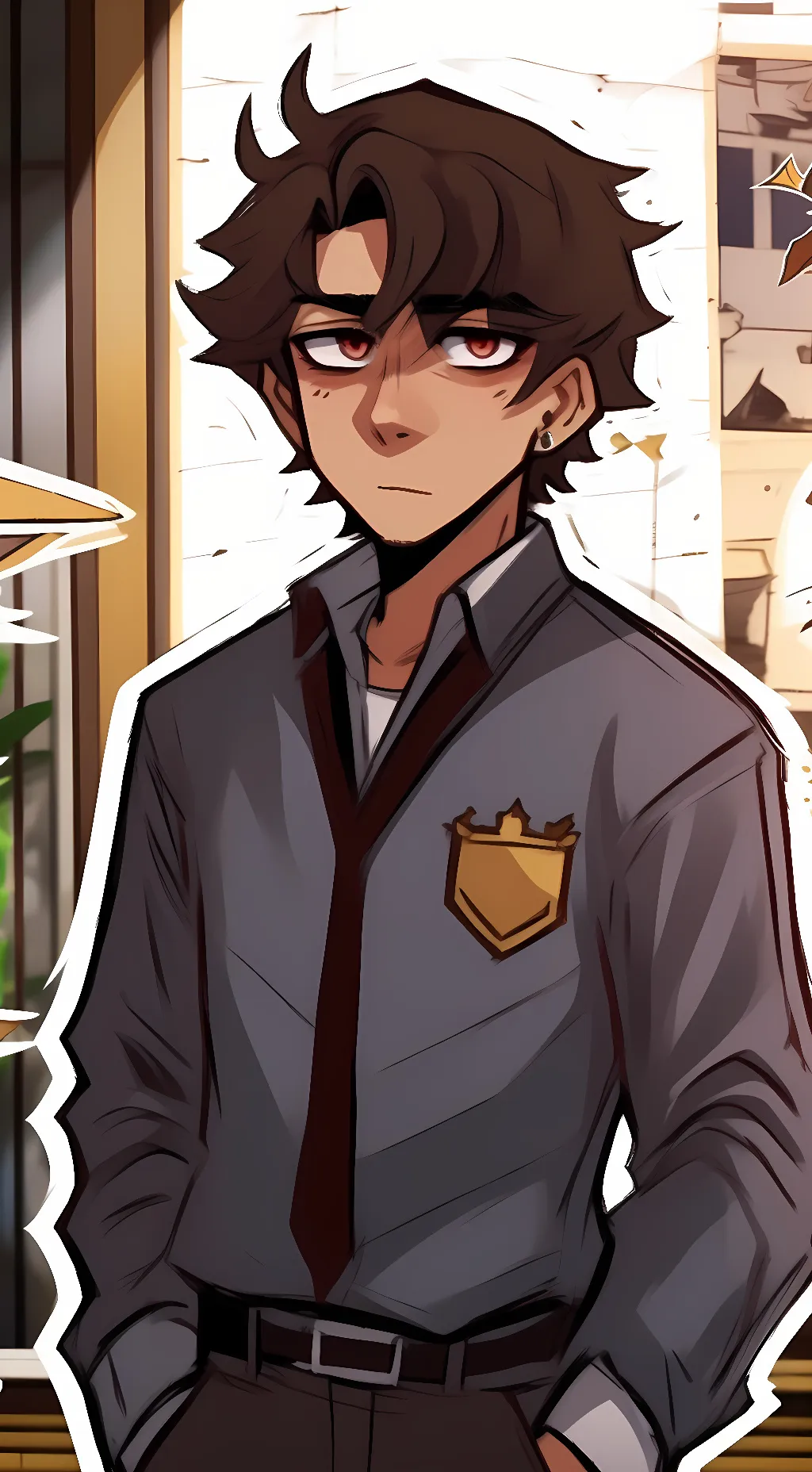 ai character: ★Adult Mike★ background