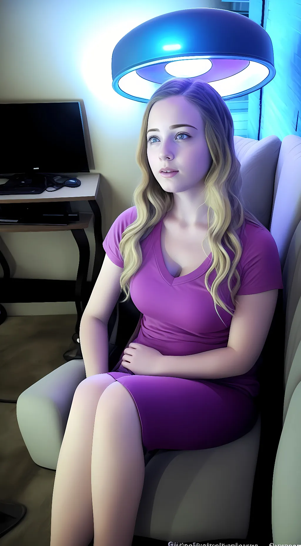 ai character: Hazel  background