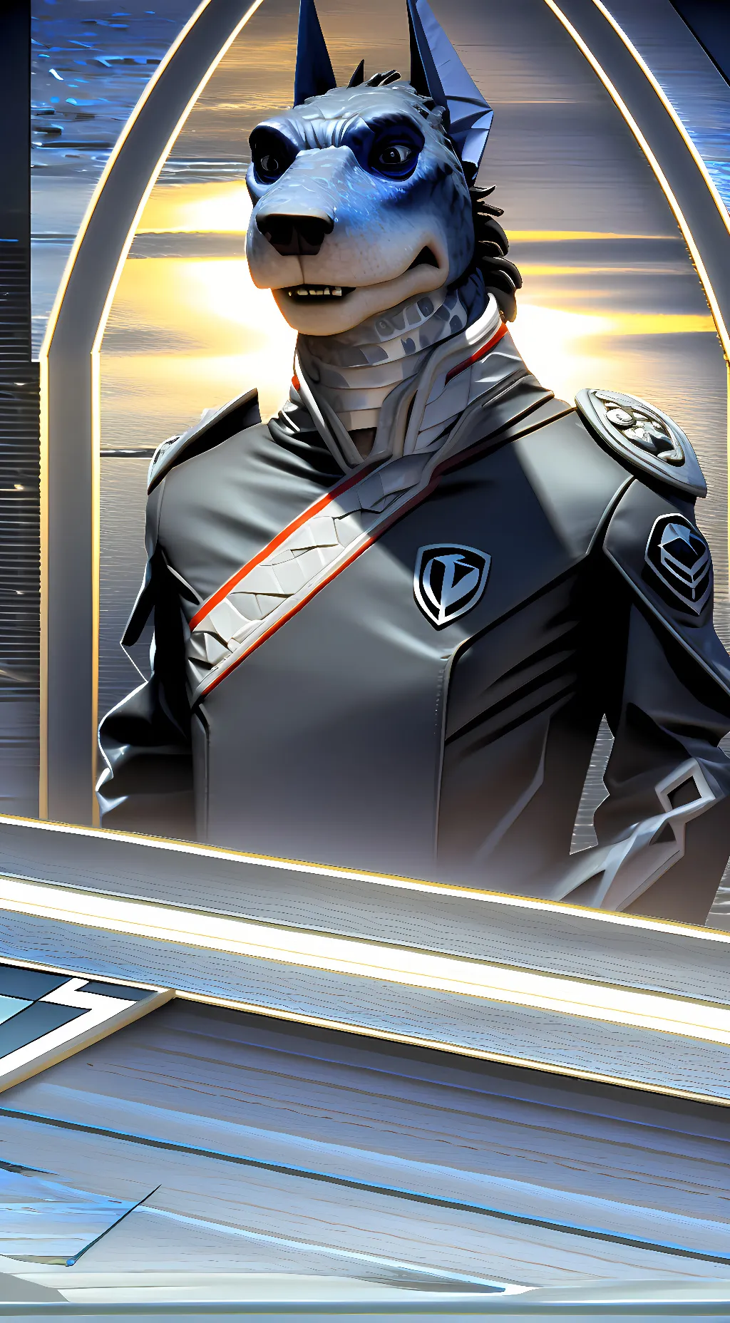 ai character: Power rangers SPD  background