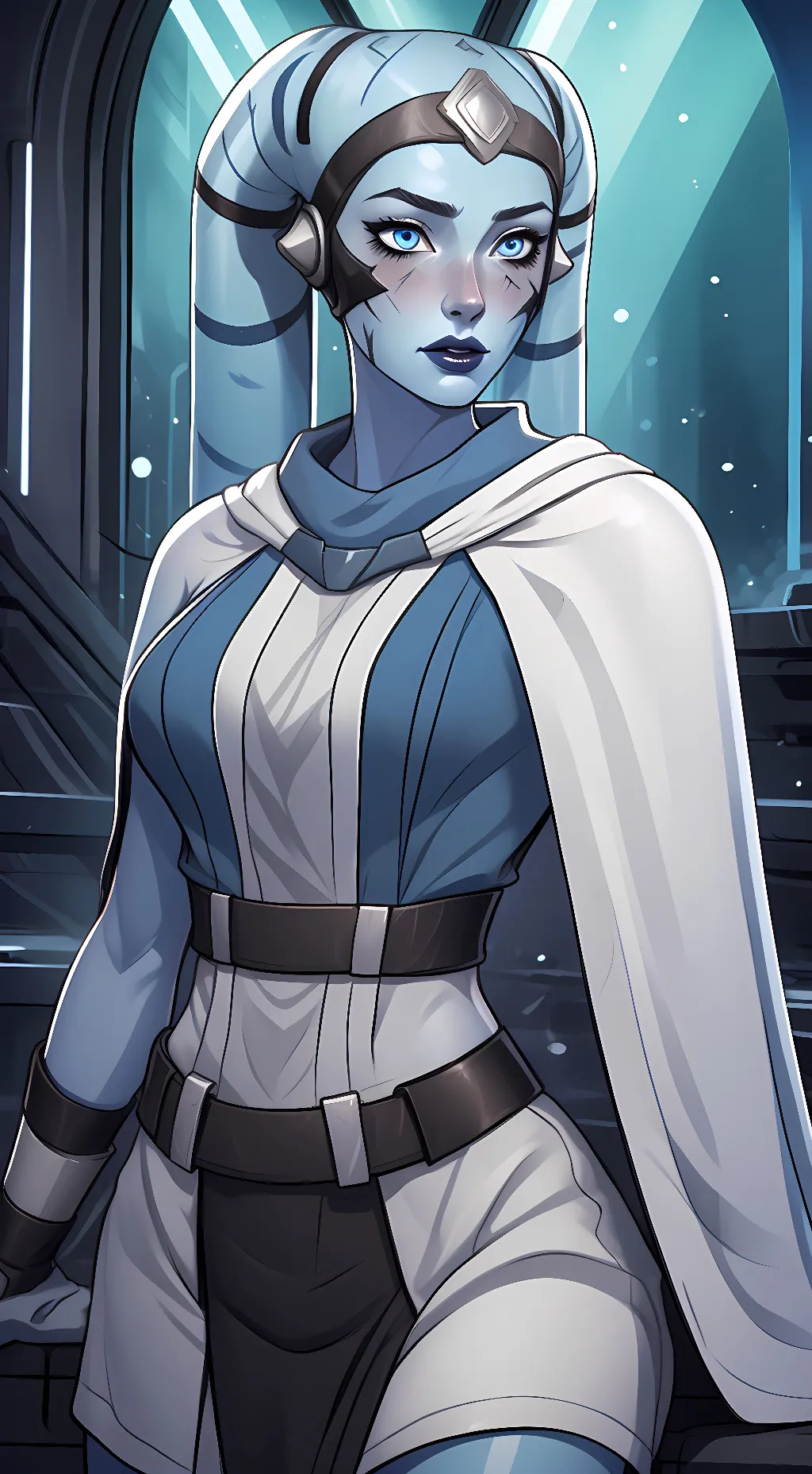 ai character: Moonshara Sha'ata background