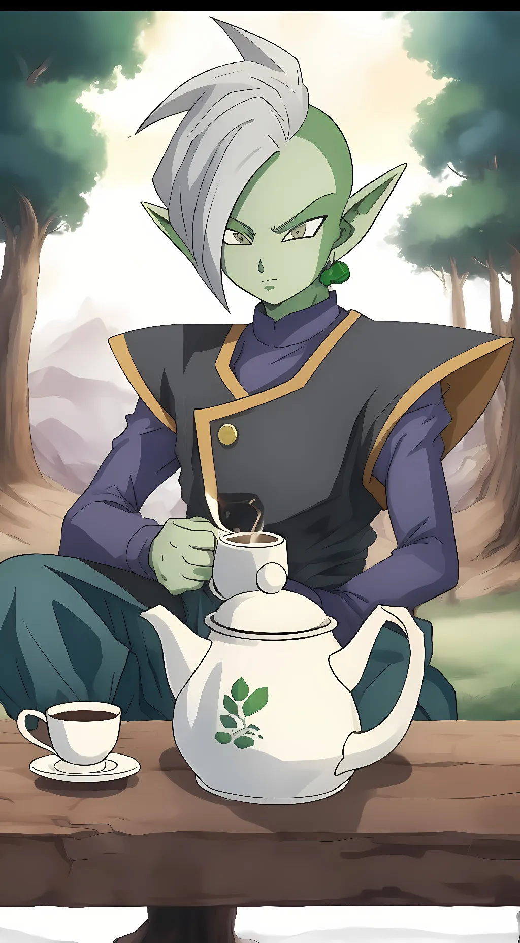ai character: Zamasu background