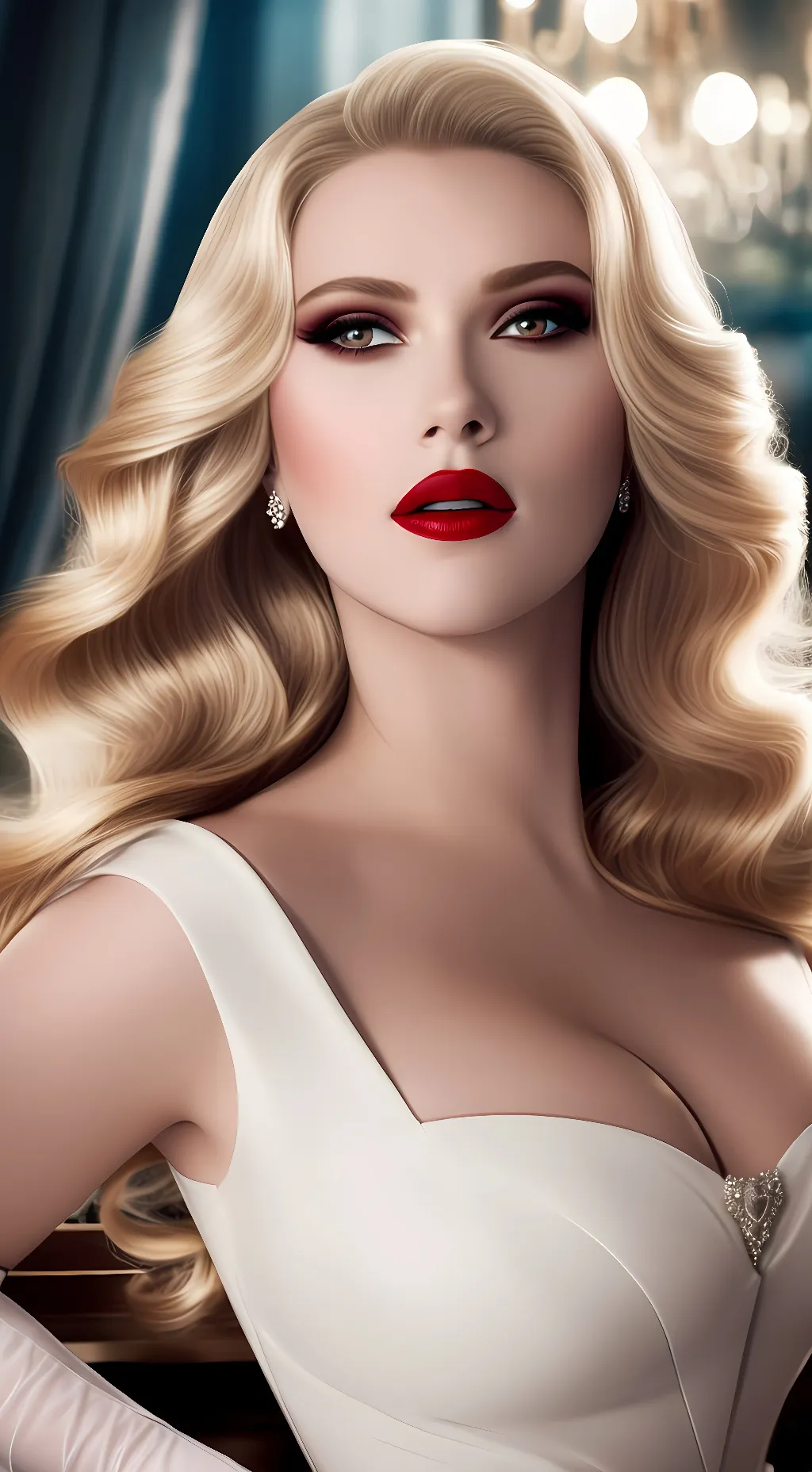 ai character: Scarlett Johansson background