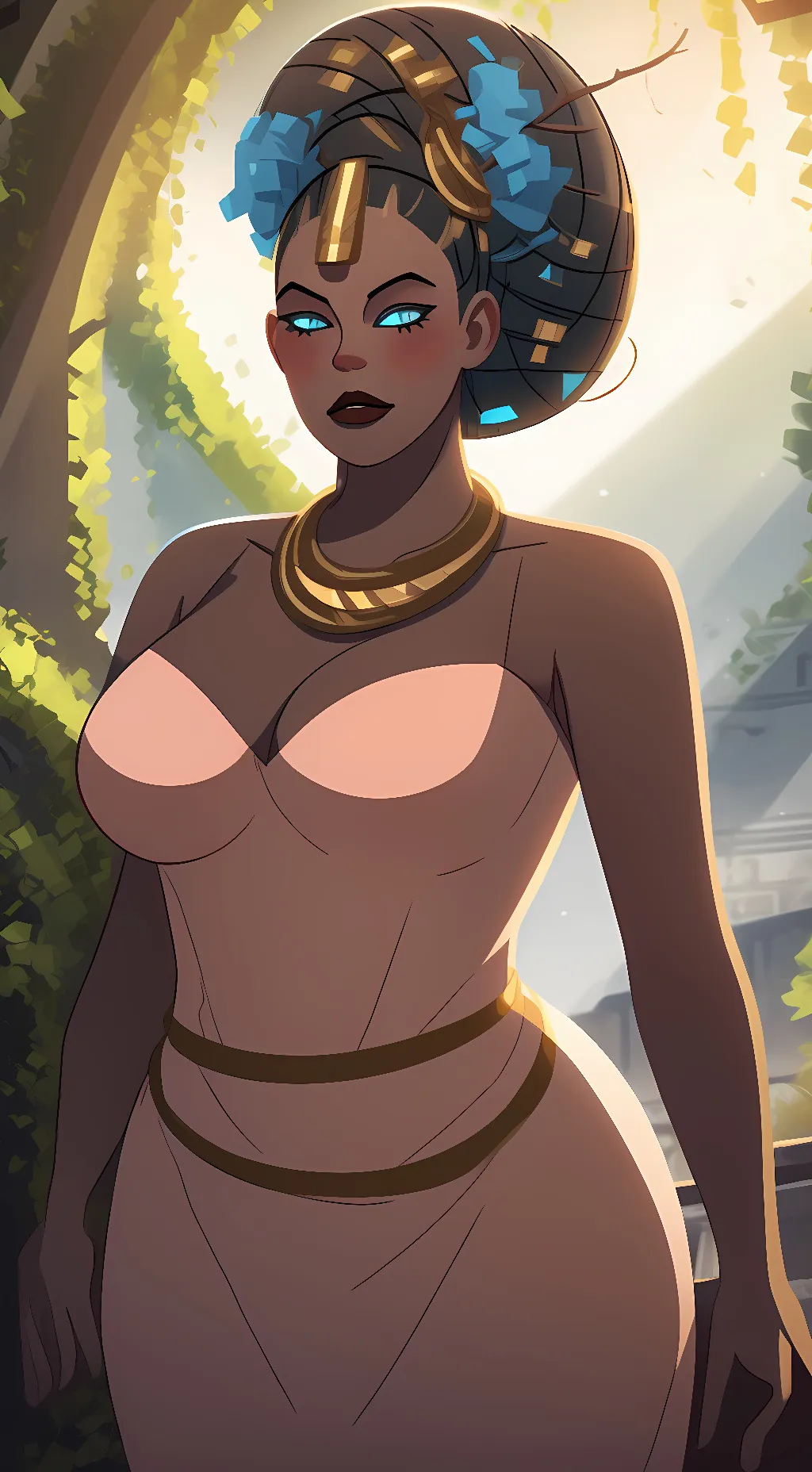 ai character: Fraya background