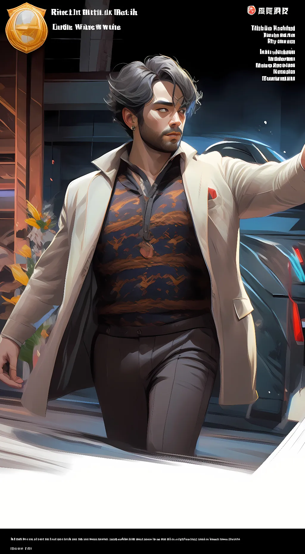 ai character: Dewey Finn background