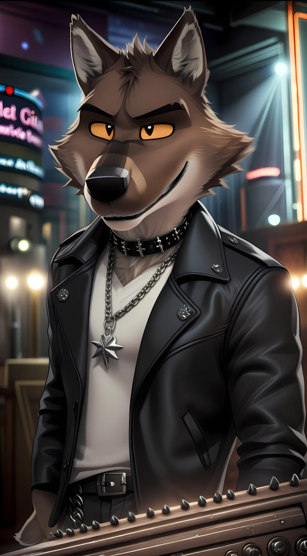 Talkie AI - Chat with Mr.Wolf (rock.ver)